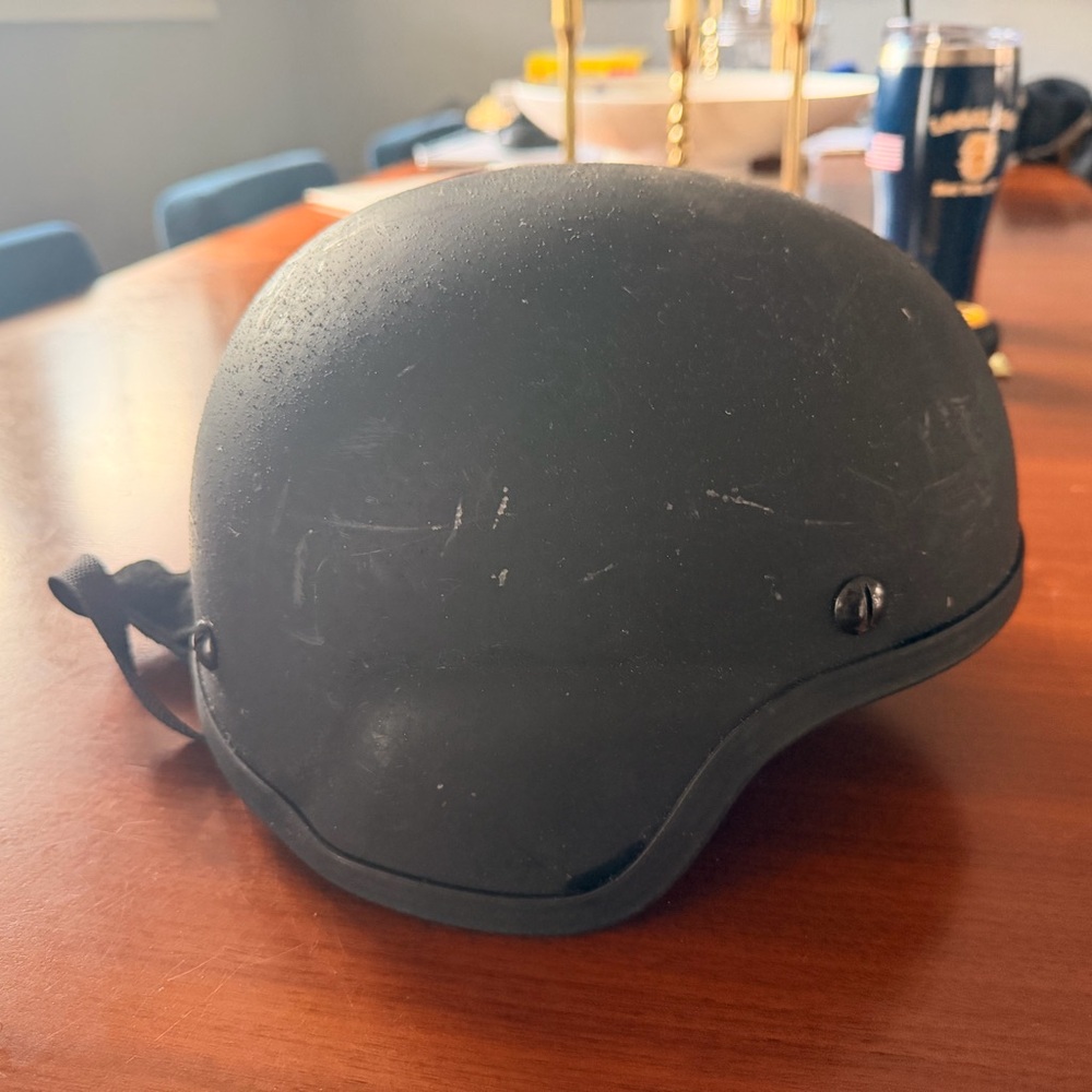 Black Tactical Helmet